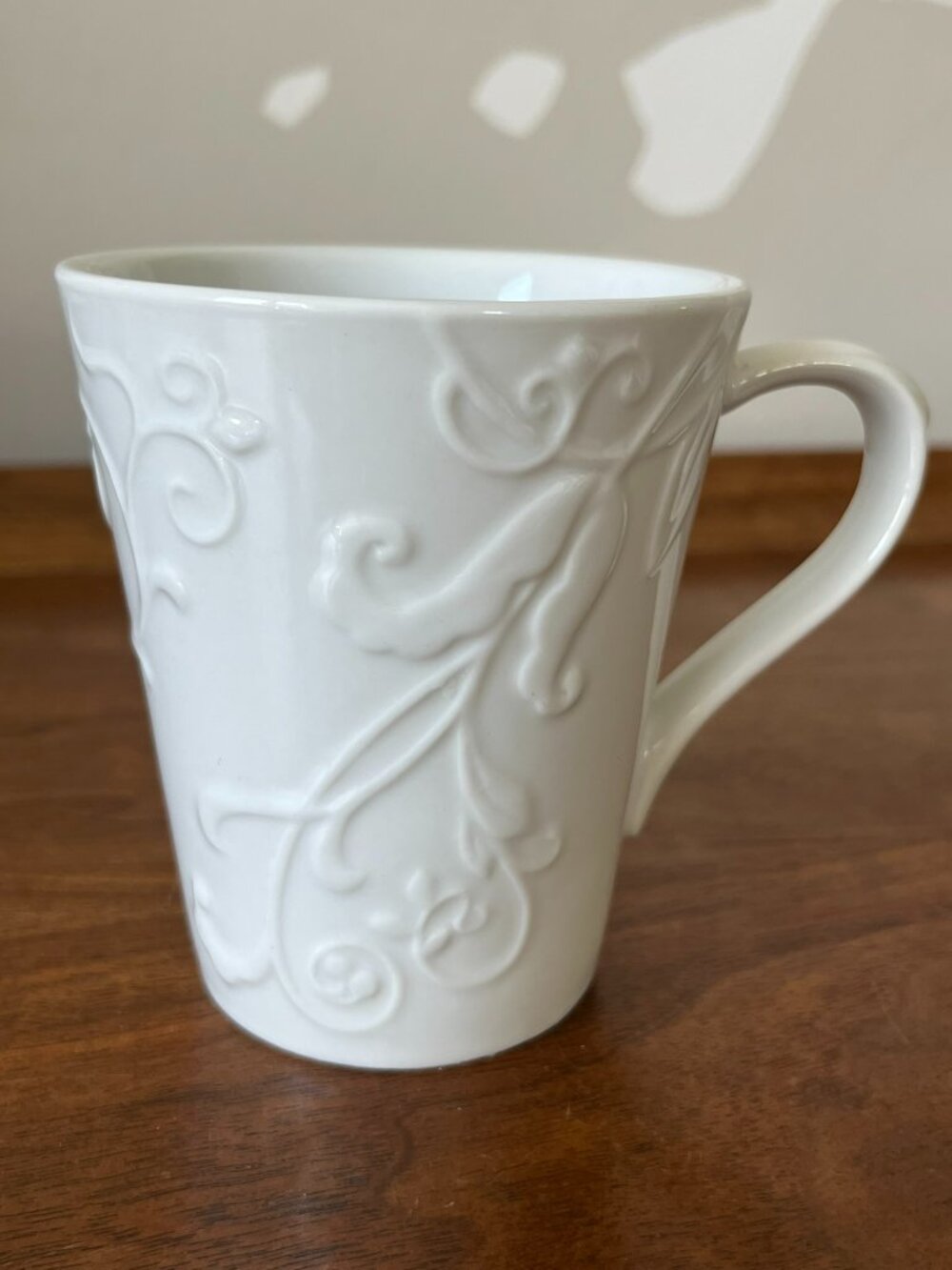 1 Corelle Coordinates Porcelain Bella Faenza Embossed Mug Coffee Cup Replacement